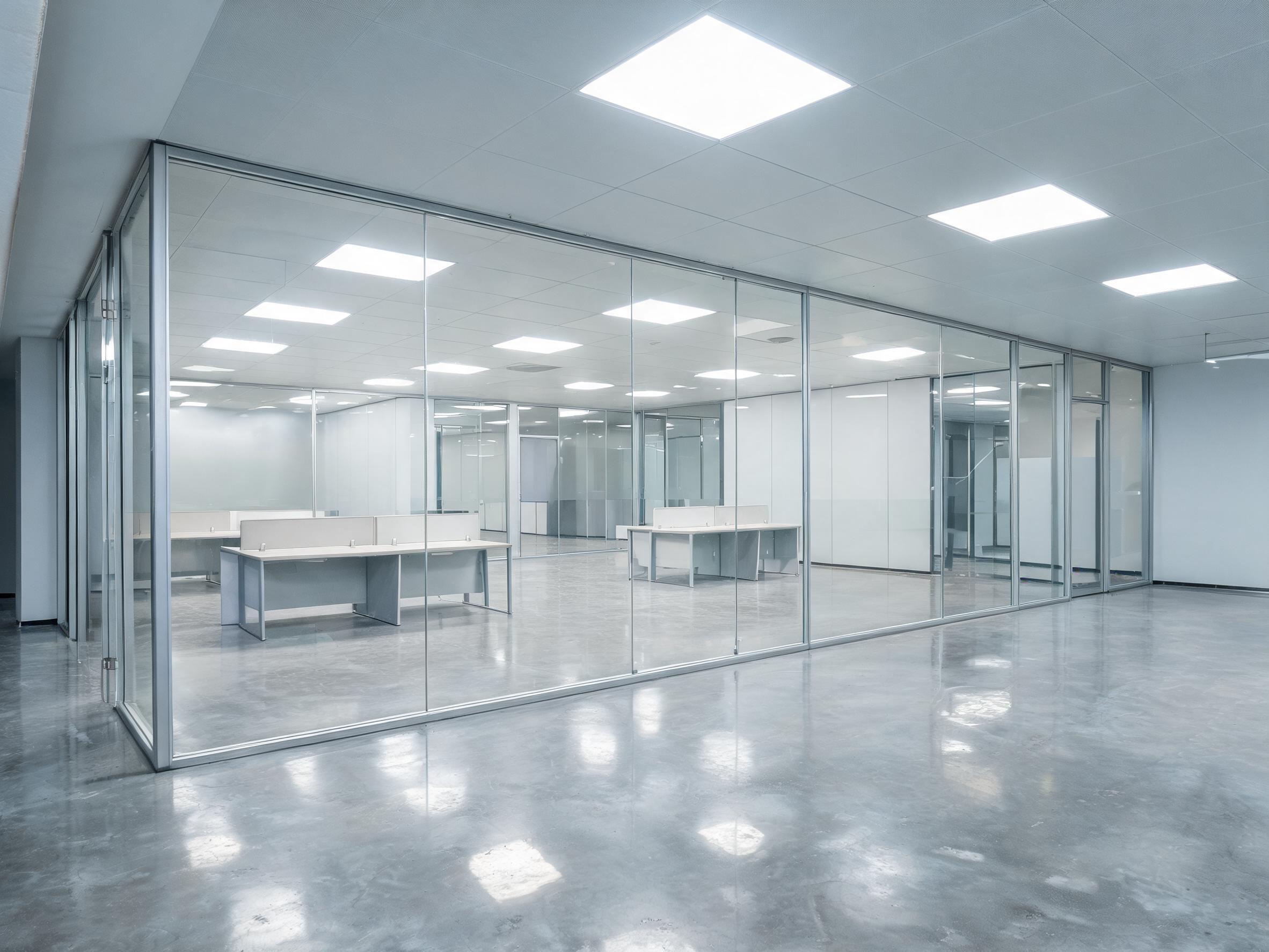 Firma amenajari spatii comerciale Bucuresti - echipa in lucru la un spatiu comercial